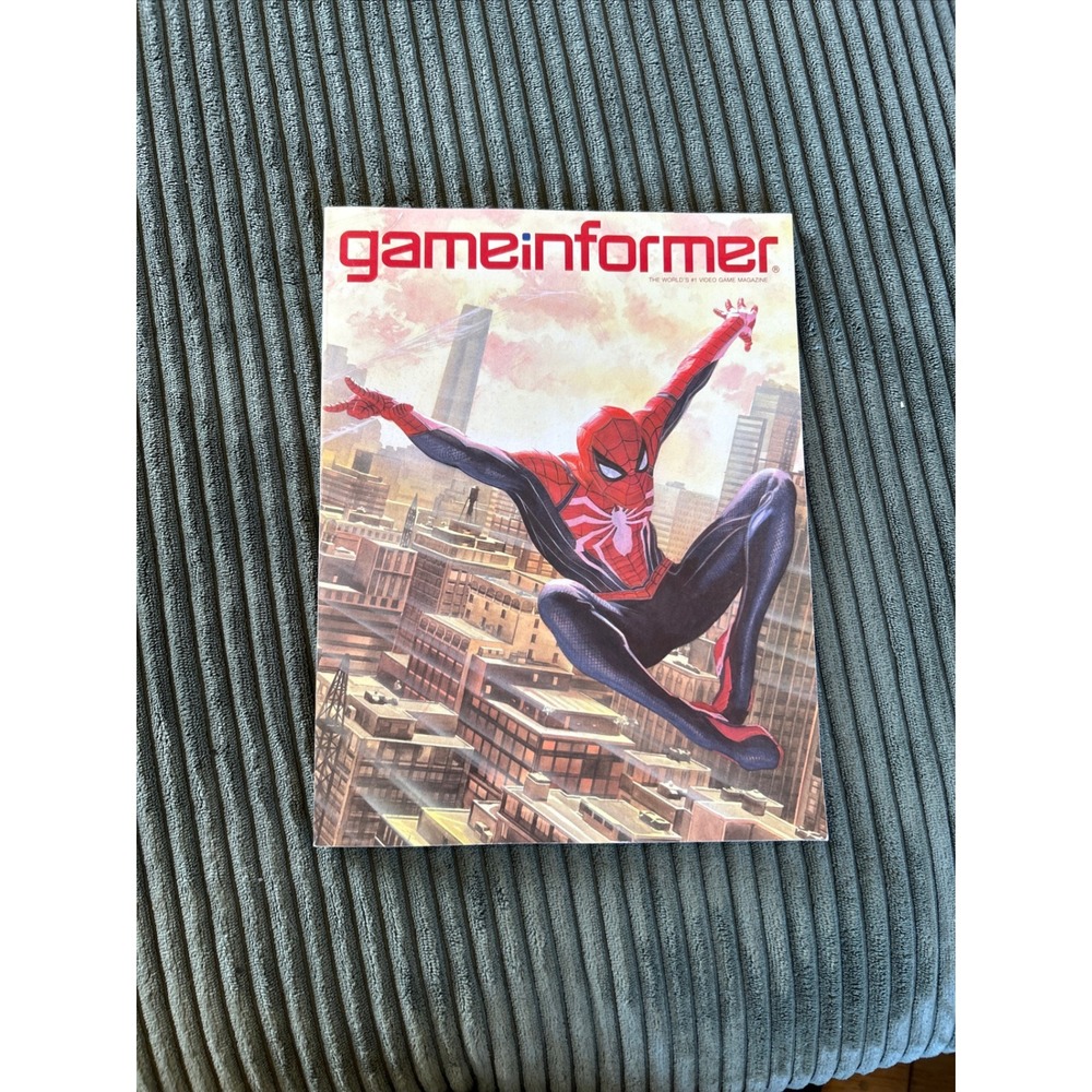Game Informer Magazine Spider Man Cover Video Game Collector Issue